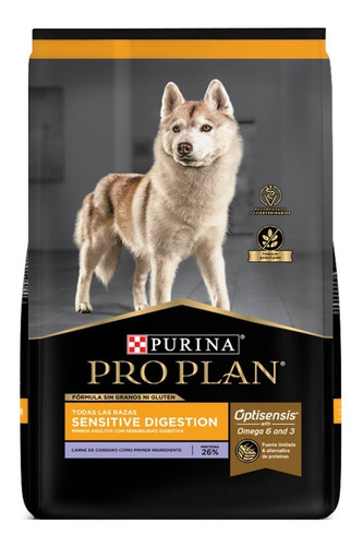 Alimento Pro Plan Optisensis Sensitive Digestion para perro adulto todos los tamaños sabor mix en bolsa de 3.5kg