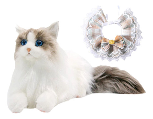 Gato Ragdoll, Animal Relleno, Muñeco De Bufanda Gato Caqui