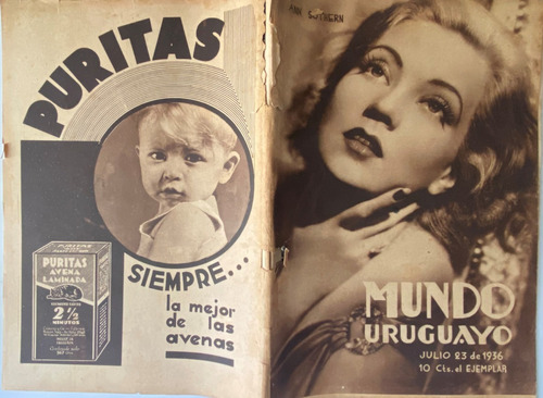 Mundo Uruguayo N° 900 En La Escuela Francia 1936