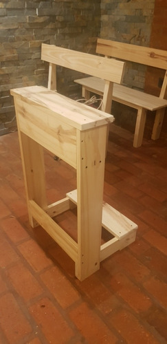 Imagen 3 de 10 de Reclinatorio De Madera