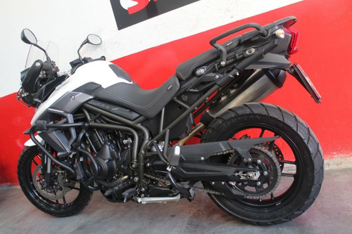 Imagem 6 de 11 de Triumph Tiger 800 Xrx 800xrx Abs 2017 Branca Branco