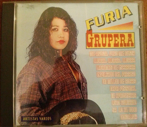 Cd De Colección  Furia Grupera  - Artistas Varios