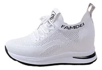 Comprar Tenis Para Mujer Tenis Rosas Mujer Confort Step Plataforma M