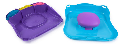Kinetic Sand, Squish Motion, Con Arena Y Herramientas Multicolor