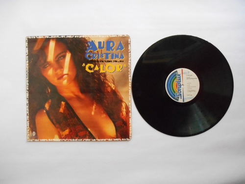 Lp Vinilo Aura Cristina Geithner Calor Edicion Colombia 1994