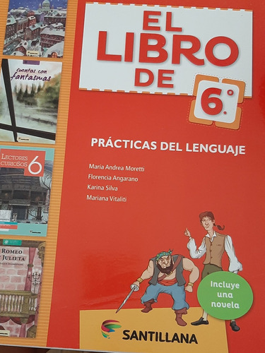 El Libro De 6to Prácticas Del Lenguaje. Santillana