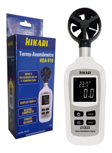 Mini Termo-anemômetro Hikari Hda-910