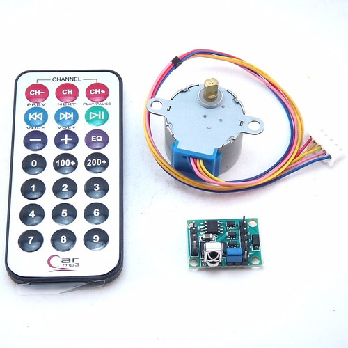 Kit Stepper Motor Tb656 Velocidad Ajustable Control Remoto