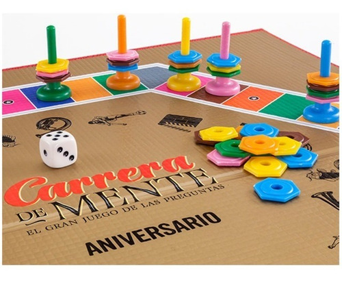 Imagen 6 de 11 de Carrera De Mente Aniversario Juego De Mesa Familiar Ruibal