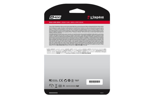 Imagen 3 de 7 de Disco Solido Kingston 480gb A400 500mb/s 2.5 Ssd
