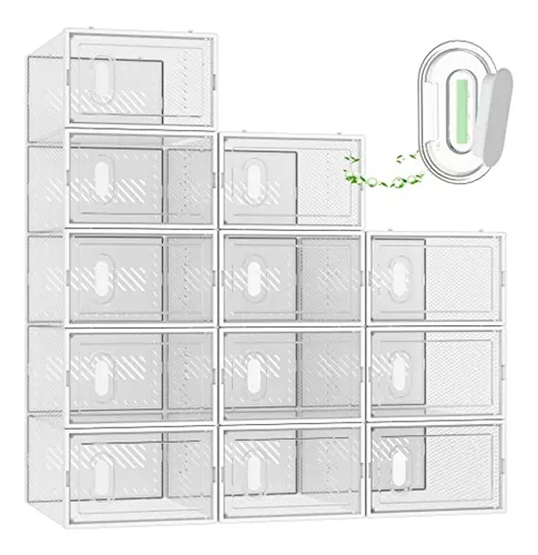 Organizador De Zapatos Smilheltd Zapatero De 3 Filas, 8 Niv