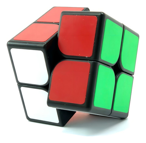 Estrutura sem adesivo colorida lubrificada magnética Rubik's Cube 2x2 Shengshou Mr. M