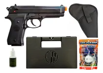Comprar Arma Taurus M92 Pt92 Airsoft Spring + Kit Básico Atirador