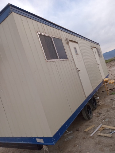 Remolque Traila Camper Caseta Oficina Móvil Sin Wc Para 10