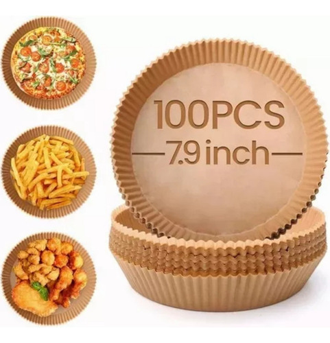 Hoja De Pollo Frito Forro De Papel Antiadherente Para 100 Un