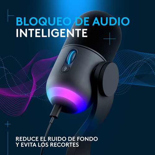 Logitech G Yeti Gx Micrófono Dinámico Rgb Con Lightsync