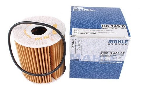 Filtro Aceite Volvo S40 S60 S80 V40 Xc70 Xc90 Mahle Ox149d