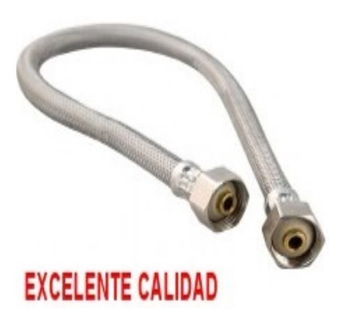 Manguera Flexible Aluminio Rosca Hembra 1/2 De 30cm M/d