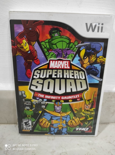 Oferta, Se Vende Marvel Super Hero Squad Wii