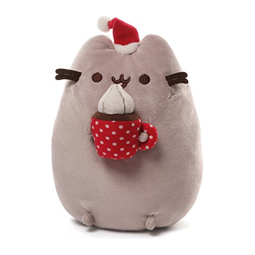 Pusheen Snackable Hot Cocoa Christmas Holiday Peluche D...