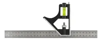 Comprar Crossmaster escuadra con nivel combinada regulable 300 mm