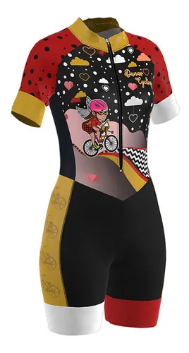 Roupas de ciclismo feminina dunas sales