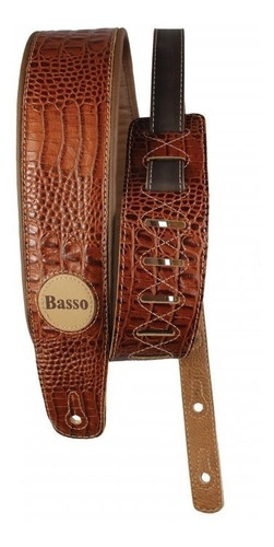 Correia Basso Vt Sl 58 Crocodile Marrom