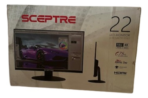 Monitor 22 Pulgadas Led Hd 1080p Sceptre 1920x1080 Full Hd
