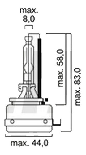 Ampolleta Xenon D3s Pk32d-5 42v 35w 