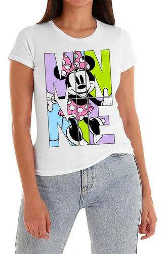 Playera Mickey Mouse Minnie Mouse