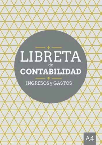  Libro de contabilidad Ingresos y Gastos. Cuaderno de