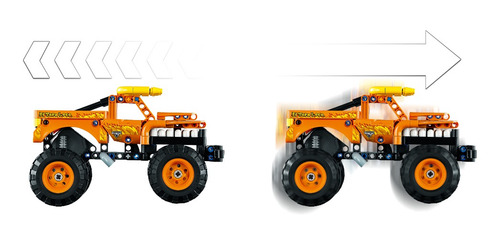 Imagen 5 de 9 de Lego® Technic Monster Jam El Toro Loco