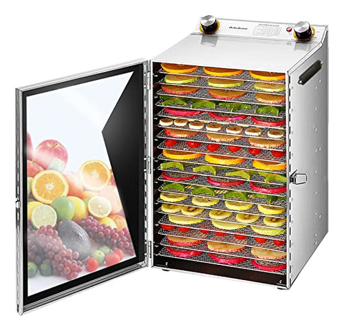 Máquina Deshidratadora De Alimentos Iproods, 18 Bandejas