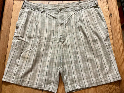 Bermudas Pantalón Cuadrillé Talle 52 En Fantástico Estado !