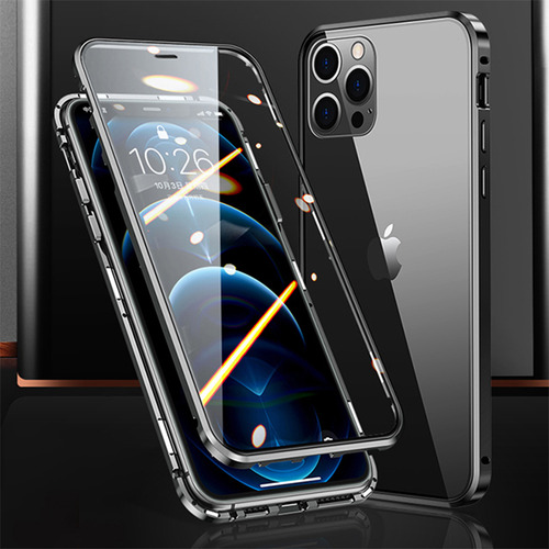 W Capa Magnética De Metal Com Proteção Total De 360° Para