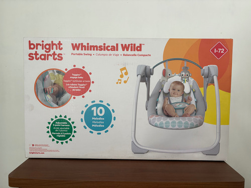 Columpio Silla Para Bebé Whimsical Wild Gris