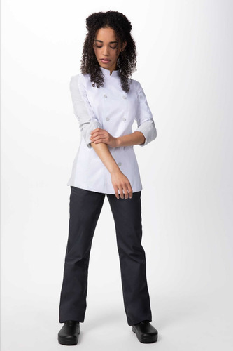 Filipina Chef Works Modelo Mojave Blanca (dama)
