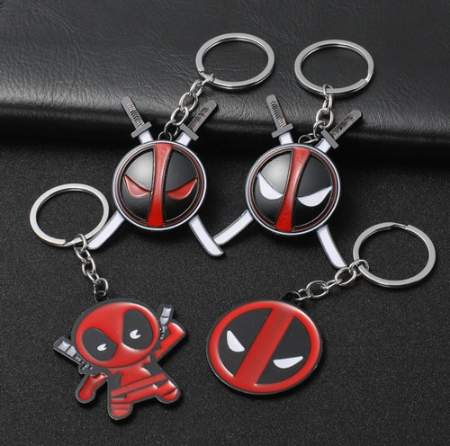 Llavero Deadpool Marvel Metal