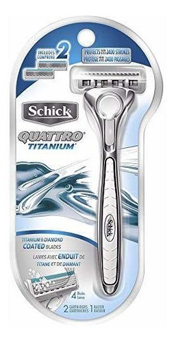 Rasuradora Quattro, De La Marca Schick, Con Repuestos