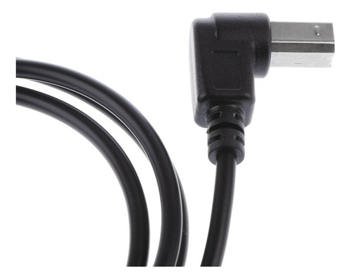 2x 90 ° De Ángulo Cable De Impresora Usb2.0 Enchufe -b