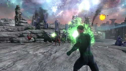 Green Lantern Rise Of The Manhunters Ps3