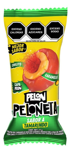 Pelón Peloneta Tamarindo Paleta México U - g a $500