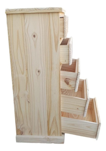 Cajonera/ Chifonear Pino Macizo 120x80x45 Beige
