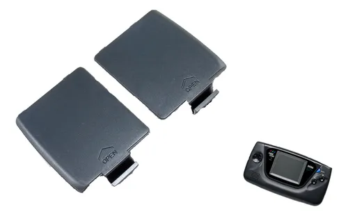 1 Par De Tapas Pilas Traseras Compatible Con Gamegear