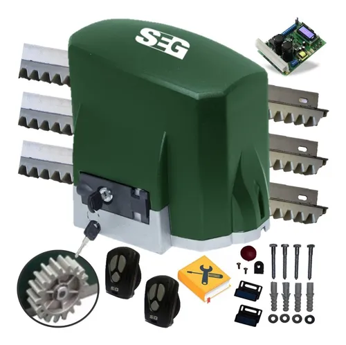 comprar Motor Porton Corredizo Seg Super Rapido Tsi 800kg 1\u002F2hp 6seg