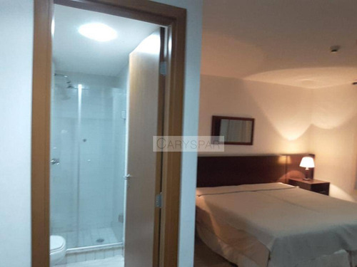 Imagem 10 de 30 de Flat Transamérica Congonhas - Investimento Ou Moradia! - Fl2037