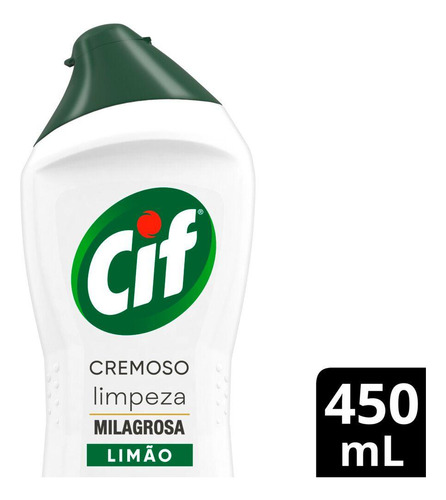 Kit 2 Limpador Cif Cremoso Limão 450ml