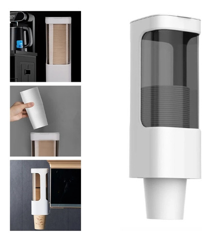 Portavasos De Papel De Almacenamiento A Prueba De Polvo Mont