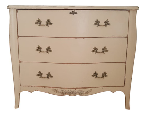 Comoda Antigua Estilo Frances Beige (Reacondicionado)