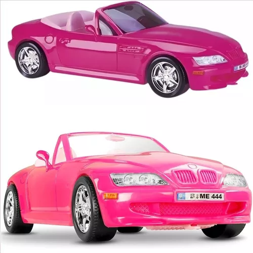 Carro Da Barbie Rosa Conversivel Bmw Mais